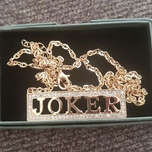 Joker Bling Costume Necklace